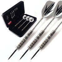 CUESOUL 30 Grams Tungsten Steel Tip Darts Set 95% Tungsten with Luxury Case
