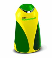 Ticonderoga Personal Electric Pencil Sharpener, Vertical, Yellow and Green, Plus 12 Ticonderoga Pencils (39571)