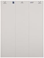 Brady LAT-21-747-1 2.5" Width x 1" Height, B-747 Permanent Polyester, Matte Finish White Lasertab Laser Printable Label (Pack of 1000)