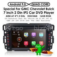 Android 9.0 Car Stereo for Chevy Silverado GMC Sierra Acadia Yukon with DVD Player, GPS, WiFi, Support Android Auto, Backup Camera, Touch Screen