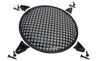 R/T 15" Steel Waffle Speaker Grill with Mounting Brackets and Screws