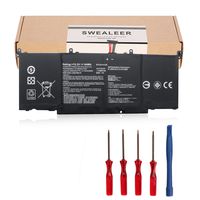 SWEALEER Compatible B41N1526 GL502 Battery if Applicable Asus ROG Strix Replacement for GL502V GL502VT GL502VM S5 S5VT6700 GL502VT-BSI7N27 0B200-01940000 Laptop[New Li-ion 15.2V 64Wh/4110mAh B41N1526]