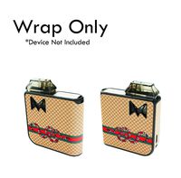 Custom Skin Decal for MI-POD (Decal Only, Device is Not Included) - Vinyl Wrap Protective Sticker by VCG Customs (Snake)