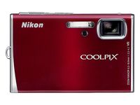 Nikon Coolpix S52 9MP Digital Camera Zoom with 3x Optical Vibration Reduction Zoom (Red)
