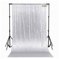 Sequin BACKDROP-CURTAIN-8FTx8FT Silver Sequin Photo Backdrop,Photo Booth Background,Sequence Christmas Backdrop Curtain ON Sale