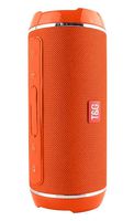 Wireless Blue-Tooth Speaker Portable Waterproof Outdoor USB/FM Radio Stereo Built in Mic with Volume Booster for Beach, Shower & Home (Orange)