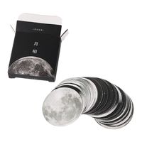 Molshine 270pcs Various Special Shaped Stickers- Phase of The Moon Series Decals for Personalize Laptops, Skateboards, Luggage, Cars, Bumpers, Bikes, Bicycles,Books