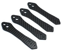 Readytosky Carbon Fiber Drone Frame Arms 4mm Replacement Arms for Martian II 220 Frame