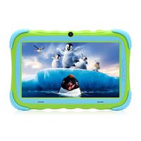 ZONKO Kids Tablet, 7" Android Tablet with WiFi and Bluetooth, 16GB Supported Micro SD Card, Kid-Proof Case (Green)