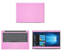 Decalrus - Protective Decal for Lenovo IdeaPad 130s (11.6" Screen) Laptop Pink Carbon Fiber Skin case Cover wrap CFlenovoIeapad11_130sPink