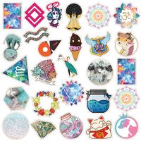 30pcs Cute VSCO Stickers for Hydro Flask | VSCO Stuff for Girls, Teens, Kids, Women | Trendy Aesthetic Stickers for Waterbottles, Laptop, Phone, Guitar, Helmet, Skateboard Decals