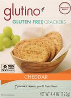 Glutino, Cheddar Crackers, 4.4 Ounce