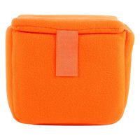 SolUptanisu Camera Protective Bag DSLR Camera Bag Insert Pad Shockproof Protection Camera Case Equipment Accessory for Photographing (Orange)