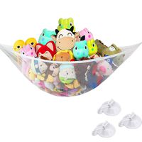 Stuffed Animals Toy Hammock Kit, Extra Large Storage Mesh Pet Net, Expands to 5.9 Feet, Best for Keeping Rooms Clean