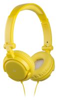 KitSound KSIDYL KitSound iD Audio On-Ear Headphones with In-Line Mic and Multifunction Button - Yellow