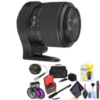 Canon Mp-E 65mm F/2.8 1-5X Macro Photo Lens for Digital Cameras 6D, 5D Mark IV, 5D Mark III, 5D Mark II, 6D Mark II, 5Dsr, 5Ds, 1Dx, 1Dx Mark II + Accessories (International Model) Pro Bundle Kit