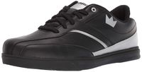 Brunswick Vapor Mens Bowling Shoe Black/Silver, 9.0