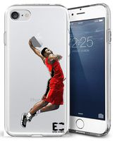 iPhone 6/6S iPhone 7/iPhone 8 Case Epic Cases Ultra Slim Crystal Clear Basketball Series Soft Transparent TPU Case Cover Apple (iPhone 6/6s) (iPhone 7) (iPhone 8) - Zion (iPhone 6/7/8)