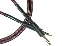 Conquest Sound CIC10-15 Hi Definition 10-Foot 1/4-Inch Guitar/Instrument Cable Woven Jacket Plaid