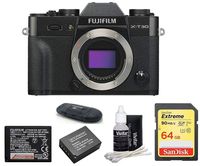 FUJIFILM X-T30 Mirrorless Digital Camera (Body with 64GB Bundle, Black)
