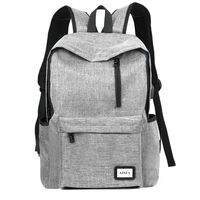 AISFA Laptop Backpack Travel Business Waterproof Backpack with USB Charging Port, Suitable for Travel, Camping, School, Business (gray)