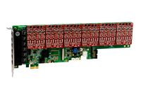 OpenVox A2410E06 24 Port Analog PCI-E Card Base Board + 0 FXS400 + 6 FXO400