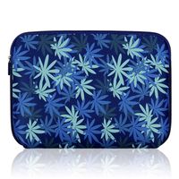 Arvok Water-Resistant Neoprene Laptop Sleeve Case Bag/Notebook Computer Case/Briefcase Carrying Bag/Pouch Skin Cover (13 inch, Dark Blue Maple Leaf)
