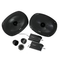 Kicker 46CSS694 Car Audio 6x9 Component Full Range Stereo Speakers Set CSS69