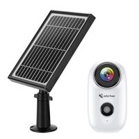 WiFi Outdoor Security Camera System Wireless for Homes - 1080P Solar Security Camera with Rechargeable Battery for Outdoor Home Surveillance System