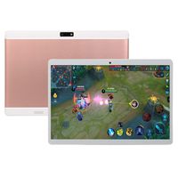 Studyset 10.1 Inch HD Game Tablet Computer PC Android 8.0 6+64GB Dual Camera Tablet Pink US Plug