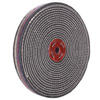 Extra Thick 10 inch Coarse Denim Buffing Polishing Wheel（1 Inch Thickness ） for Bench Grinder with 3/4'' Arbor Hole,1 Pack