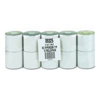 PM Company Perfection Credit/Debit Verification Rolls, 2-ply White/Canary, 2.25 Inches x 70 Feet, 10/Pack (09325)