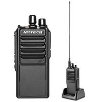NKTECH U-25W UHF 400-480MHz Output Power 25W 10W 5W 10Km Range Handheld Two Way Radio Ham Transceiver Walkie Talkie with 37CM High Gain Antenna and 4000mAh Battery
