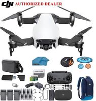 DJI Mavic Air Fly More Combo Drone - Quadcopter with 32gb SD Card - 4K Professional Camera Gimbal - 3 Battery Bundle - Kit - with Must Have Accessories (Arctic White)