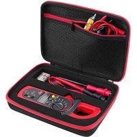 Hard Case Storage for Etekcity MSR-C600/ AstroAI/Uni-T UT202A Auto-Ranging Clamp Meter, Digital Multimeter AC/DC Voltmeter Ammeter, by COMECASE (Case Only)