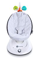 4moms rockaRoo - Compact Baby Swing, Baby Rocker with Front to Back Gliding Motion, Classic Nylon Fabric - from The Makers of The mamaRoo