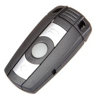 SCITOO Compatible 1PC Uncut keyless Smart Remote Key Fob 3 Buttons Replacement fit BMW 1 3 5 6 7 Series KR55WK491 w/Chip