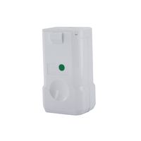 Leviton 8659-V 15 Amp, 250 Volt, Connector, Straight Blade, Hospital Grade, Grounding, Python, White