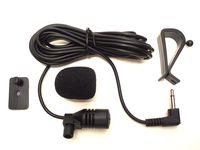 3.5mm Microphone Assembly Mic for Car Vehicle Head Unit Bluetooth Enabled Stereo Radio GPS DVD