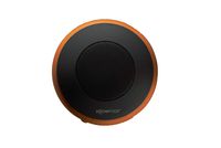Boompods Aquapod Waterproof Bluetooth Speaker (Orange) - Big Bass - 5 Hour Recharable Battery - Includes Suction Cup, Karabiner, Lanyard & Bike Mount