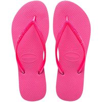 Havaianas Women's Slim  Flip Flop Sandal, Shocking Pink, 11/12 M US