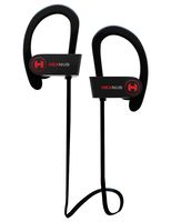 HEXNUB X1S Wireless Bluetooth Cycling Headphones, IPX7 Sweatproof Earbuds Perfect for Sports Running Exercise Gym Noise Cancelling Earphones Secure Fit with Built-in Mic