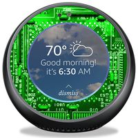 MightySkins Skin Compatible with Amazon Echo Spot - Circuit Board | Protective, Durable, and Unique Vinyl Decal wrap Cover | Easy to Apply, Remove, and Change Styles | Made in The USA
