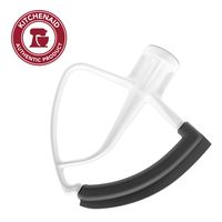 KitchenAid KFE5T Tilt Head Flex Edge Beater, 4.5/5 Quart, White