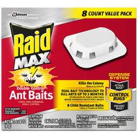 Raid Max Double Control Ant Baits, 8 CT (Pack - 1)