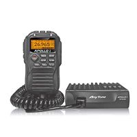 AnyTone APOLLO I 10 Meter Amateur Radio for truck, LCD display and function key in microphone, AM PEP power over 17W