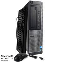 Dell Optiplex 9010 Desktop Computer PC - Intel Quad Core i5 3.2-GHz, 8GB RAM, 1 TB HDD, DVD-RW Drive, Keyboard, Mouse, WiFi, Windows 10 Professional (Renewed)