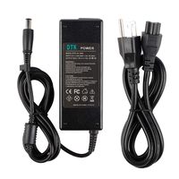 DTK Ac Adapter Laptop Computer Charger/Notebook PC Power Cord Supply Source Plug for HP 384021-001 19V 4.74A 90W (Compatible 18.5V 3.5A) Connector Size: 7.4x5.0mm with pin Inside