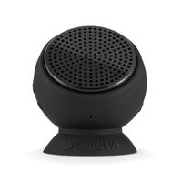 Speaqua Sound Company - 100% Functionally Waterproof Bluetooth Speaker - Barnacle Original Series - Manta Ray Black