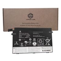 JIAZIJIA L17M3P52 Laptop Battery Replacement for Lenovo ThinkPad E480 E485 E495 E580 E585 E490 E590 E595 Series SB10K97608 01AV447 L17L3P51 SB10K79606 01AV445 L17C3P51 SB10K97609 01AV448 11.1V 45Wh